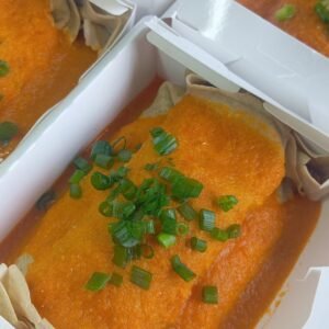 Panqueca de Aveia com Carne Moída de Alcatra e Molho de Tomate Caseiro - 300g