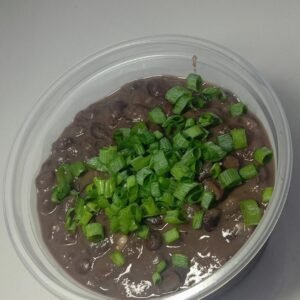 Potinho de Feijão preto congelado- 500g