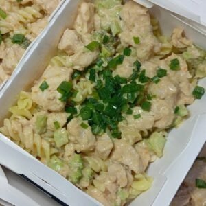 Macarrão Parafuso Sem Glúten ao Molho Branco.
- sem lactose. 300g