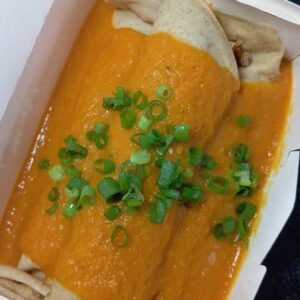 Panqueca de Aveia com Carne Moída de Alcatra e Molho de Tomate Caseiro - 300g